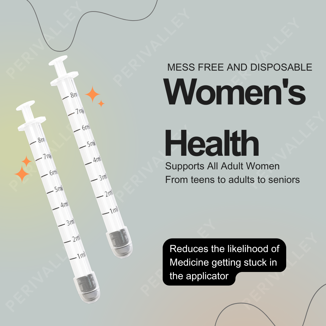 Disposable Plastic Vaginal Applicator with Threaded End and Comfort Tip,Fits Personal Lube and Cream Products, Dual Dosage Markings 20pack