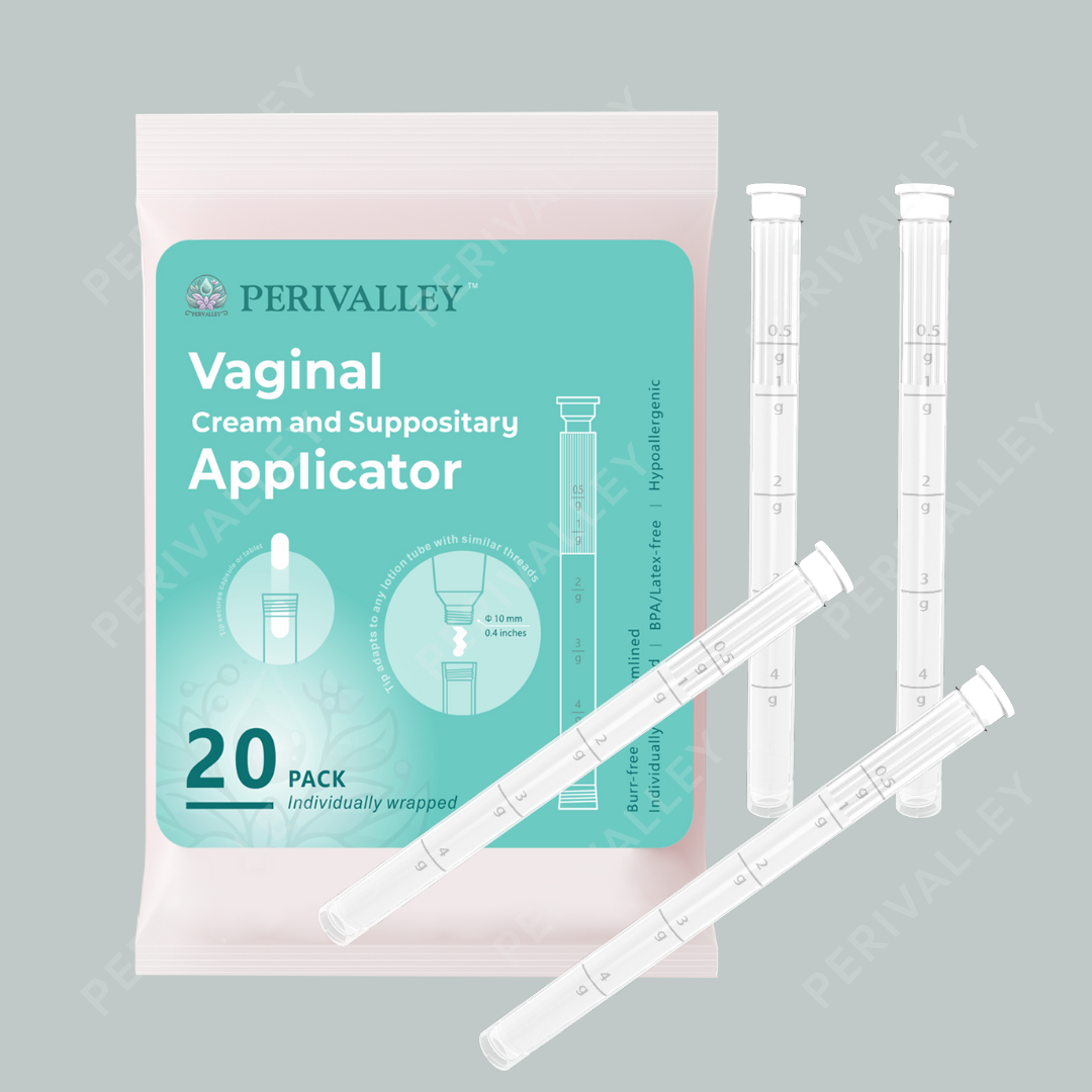 Disposable Plastic Vaginal Applicator with Threaded End and Comfort Tip,Fits Personal Lube capsule Cream Pills, Tablet Suppositories Products, Dual Dosage cream weight Markings 20pack