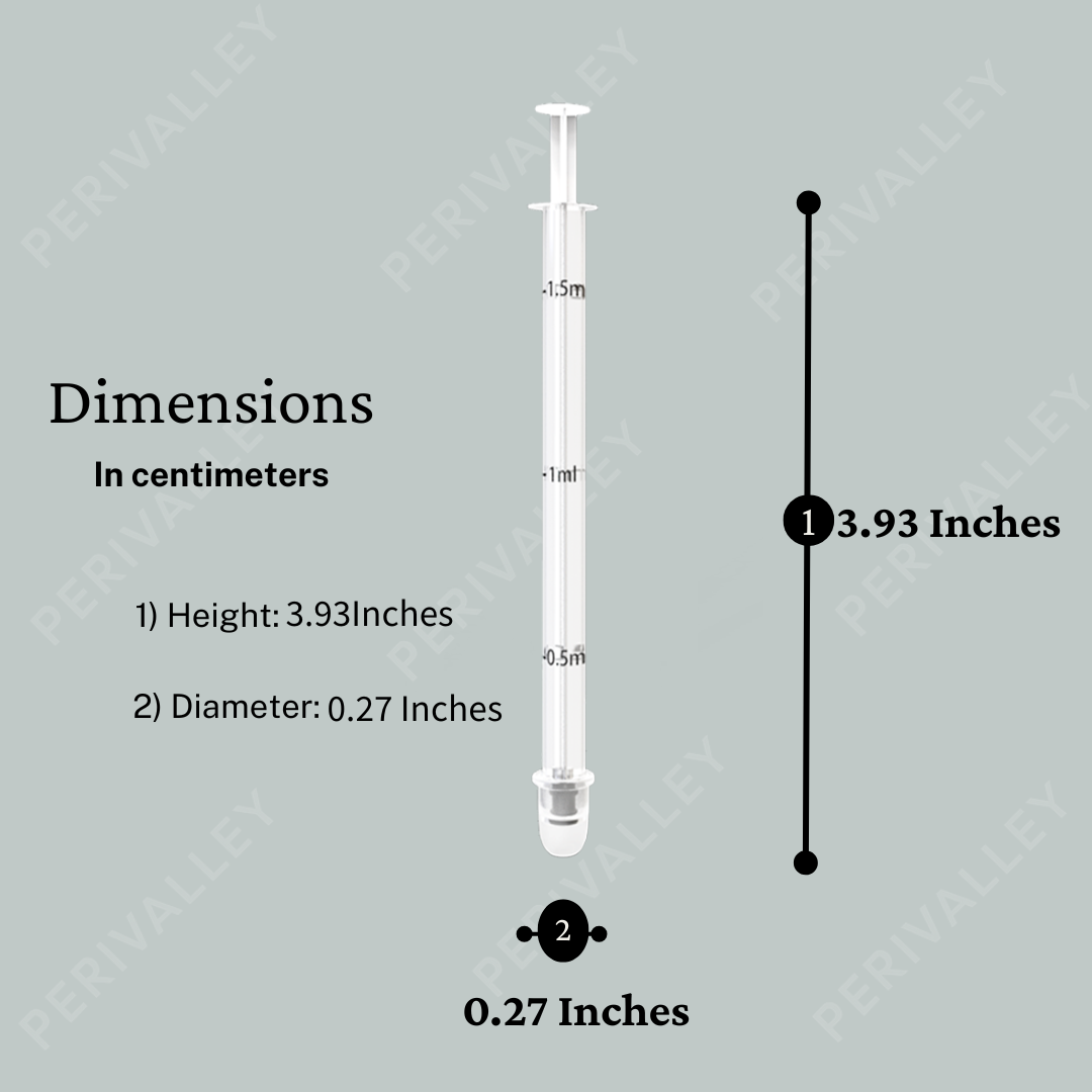 Disposable Plastic Vaginal Applicator with Threaded End and Comfort Tip,Fits Personal Lube and Cream Products, Dual Dosage Markings 30pack