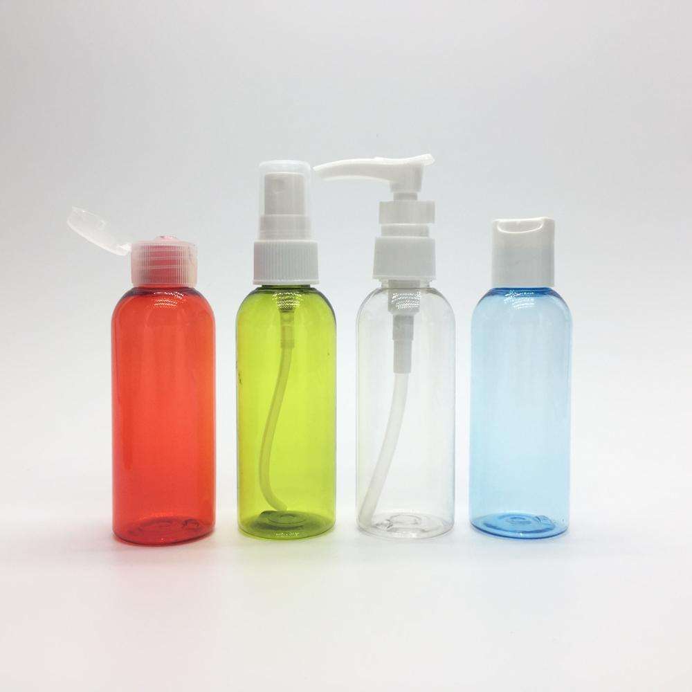 80ml Colorful Pet Plastic Bottle for Cosmetic Packaging