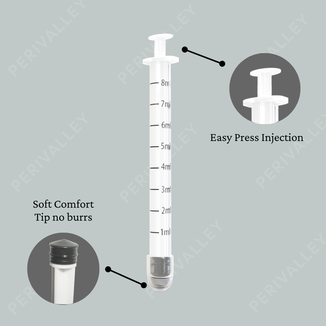 Disposable Plastic Vaginal Applicator with Threaded End and Comfort Tip，Fits Personal Lube and Cream Products， Dual Dosage Markings 20pack